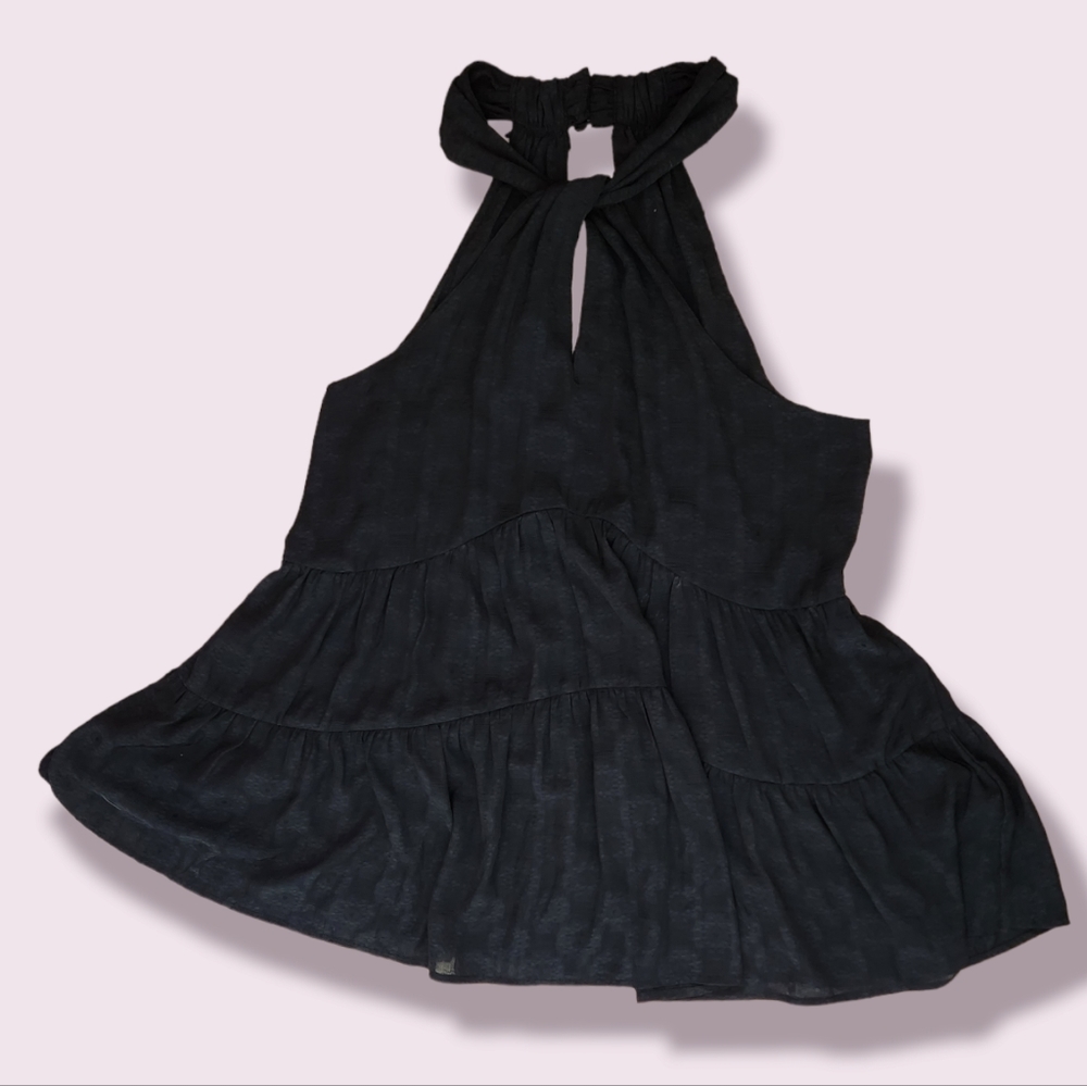 Anthropologie Lavinia High Neck Halter Blouse - Picture 2 of 8